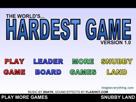 the worlds hardest game 3d. the worlds hardest game.
